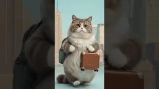 Fat Cat Takes Over NYC #cat #catlife #cute #funnycat