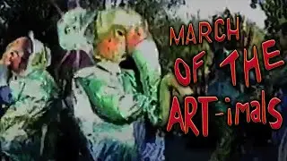 March of the ART-imals Parade Animal at Kingdom 1999