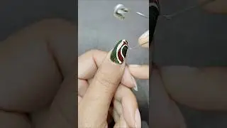 Safety pin hack nailart ideas 💅❤️😍 #youtubeshorts #easynailart #viralshorts #naildesign #nailart