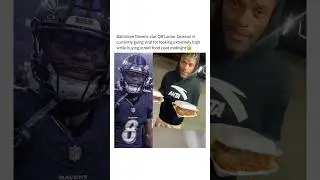 NFL Quarterback #LamarJackson is going viral for looking h!gh during the season😳 #shorts #nfl