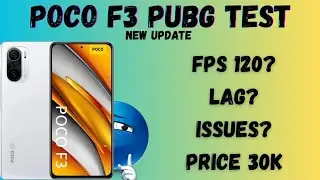 Обзор производительности POCO F3 в PUBG: нагрев, лаги, FPS?