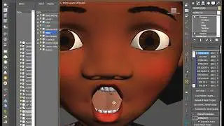 How to animate the teeth and tung part 2 3ds max tutorial