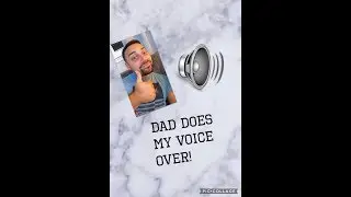 DAD DOES MY VOICEOVER!| ItsAva