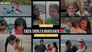 Tuljapur Darshan 🙏 | Family time ❤️ | Tarkarli & Devbagh Beach 🌊 | Baby Jija beach shoot ✨