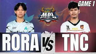 MPL-PH SEASON 16 W3D3 | GAME 1 | RORA VS TNC | GROUP STAGE