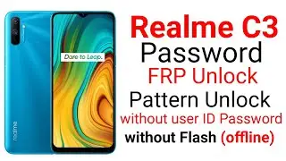 How to break the password pattern of Realme C3 || Unlock Realme C3 lock 🔒 in just 30 seconds