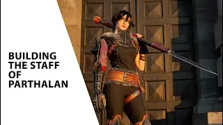 How I made Staff of Parthalan from Dragon Age