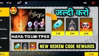 FREE FIRE REDEEM CODE TODAY | 26 APRIL REDEEM CODE FREE FIRE | FF REDEEM CODE TODAY 26 APRIL