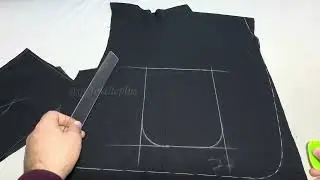 How to sew the top pocket of a jacket with a secret seam