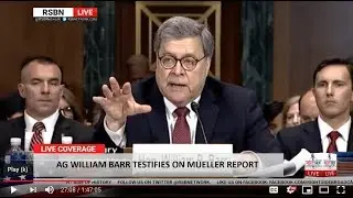 PART 1: AG William Barr Testifies Before Lawmakers Regarding Mueller Report