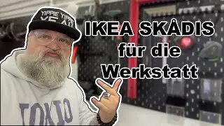 Garage Workshop - IKEA SKÅDIS für die Werkstatt?