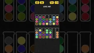 Ball Sort Puzzle - level 607