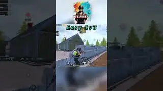 1v3 clutch with event #pubgmobile  #shots #bgmishorts
