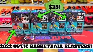 2021/22 Panini Donruss Optic Basketball 6-Pack Blaster Box x 4