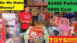 Unboxing Mystery Target Auction $2,400 Liquidation Toy Pallet