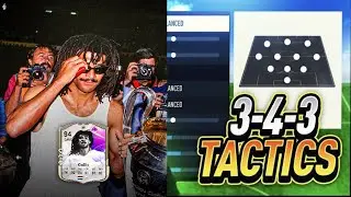 MOST META 343 CUSTOM TACTICS | WIN MORE GAMES - FC 25 ULTIMATE TEAM