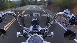 Salmon Falls Road. The beginning of Sunday morning's trec.