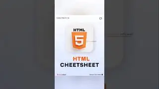 HTML Cheat Sheet: Everything You Need to Get Started!