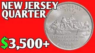1999 New Jersey Quarters Worth Money --How Much It Is Worth and Why, Errors, Varieties,and History