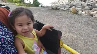 Griffiella goes to the Park! Train and boats!