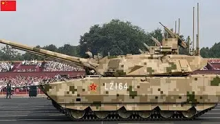 Новый китайский танк Type 100 ведет бой за пределами прямой видимости