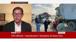 Refugees International VP Hardin Lang Talks to BBC News as Humanitarian Crisis Worsens in Gaza