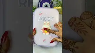 Meesho Stationery Finds 🎀🌸 Meesho Rabbit Pouch  #ytshorts #shorts #meesho #meeshofinds #unboxing
