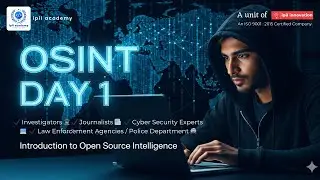OSINT Day 1 Introduction to Open Source Intelligence  l Cyber Investigation in Hindi l Jharkhand 