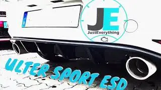 Golf 7 GTI Ulter Sport Endschalld&auml;mpfer Sound - Edelstahlvariante