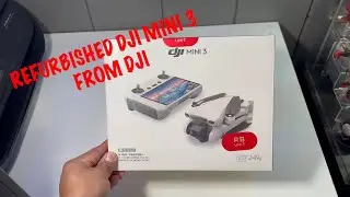 I bought a refurbished DJI mini 3 from DJI
