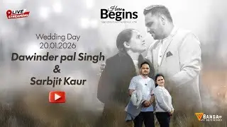 Live Wedding Day Jago Dj // Dawinder pal Singh & Sarbjit Kaur // 20.01.2026 // Vj Banga 8872180402