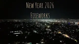 Cebu City, Philippines - Fireworks New Year 2026 (Drone Footage)