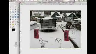 GIMP Free Select Tool -1st
