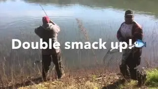 Part 1. Team Redhookadventures at the FishSniffer /AnglersPress N.C.T.C  Trout Opener 2016