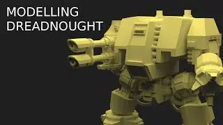 Speed Modelling Space Marine Dreadnought