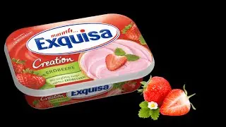 Приготовление крема на Эксквизе(Tortencreme mit erdbeer exquisa)