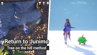 Infinity Nikki Glitch: Use Tree on the Hill to Reach Junimo [1.9 only]