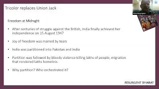 Bharatheeya Freedom struggle session  10