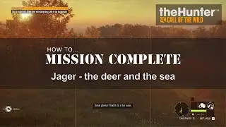 Jager - the deer and the sea, Take a picture of a fallow deer with konigsberg lake in the background