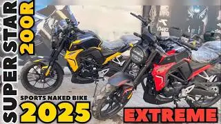 2025 SUPER STAR 200R SPORTS MOTORCYCLES | SUPER STAR 200cc SUPER NAKED MOTORCYCLE 2025 BEGINNER BIKE