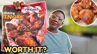 TGI Fridays Wings Taste Test 🍗 Are These Frozen Chicken Wings Actually Any Good?