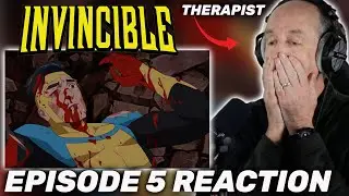 Therapist REACTS to Invincible Season 1 Episode 5 