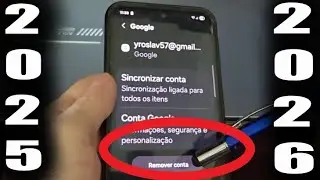 💯 Сomo tirar conta google do Samsung 2025 - 2026 (A10, A12, A13, A14, A15, A16, A17)