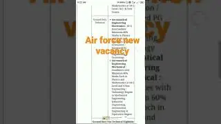 afcat 1 2022 notification || air force new vacancy ||  Indian Airforce AFCAT 01/2022 Online Form