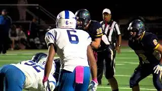 Jake T'Souvas vs Carson Yates | Pioneer at Leland FB 100718