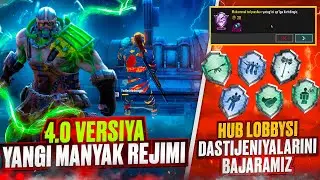 😱 4.0 versiya YANGI MANYAK REJIM?! / YENGILMAS OV - HUB LOBBYSI va HUB DOSTIJENIYALARINI BAJARAMIZ!