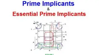 (E)DLD(M) 3.3(2) || Prime Implicants || Essential Prime Implicants