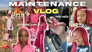let&rsquo;s prepare for spring || spring maintenance vlog&hellip; hair, nails, pics & more