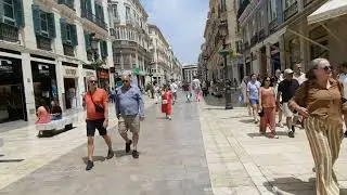 Gerade eben...Calle Marques de Larios