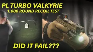 Тест отдачи Olight PL Turbo Valkyrie на 1000 выстрелов! Не прошёл???